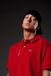 Eminem в одежде Lacoste